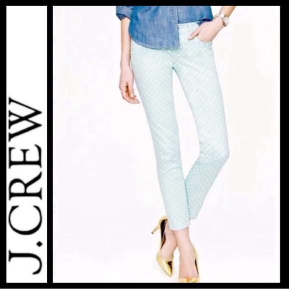 🎉SALE🎉J. CREW Polka Dot Matchstick Jean - Picture 3 of 7